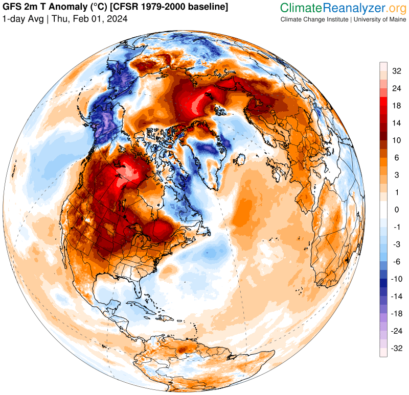 Extreme Temperature Diary Thursday February 1st 2024 Main Topic   1  