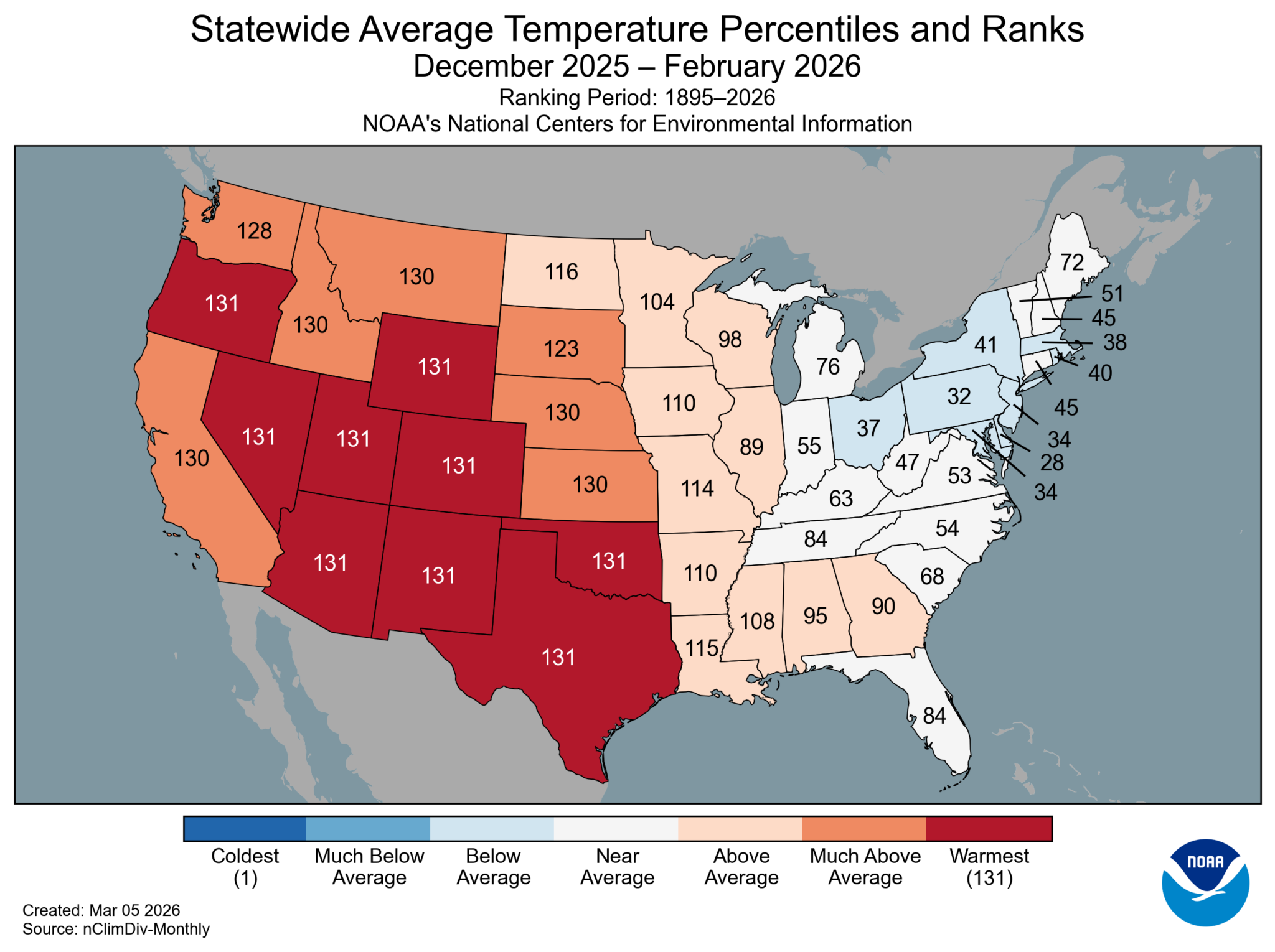 Extreme Temperature Diary- Tuesday March 10th, 2026/Main Topic: U.S ...